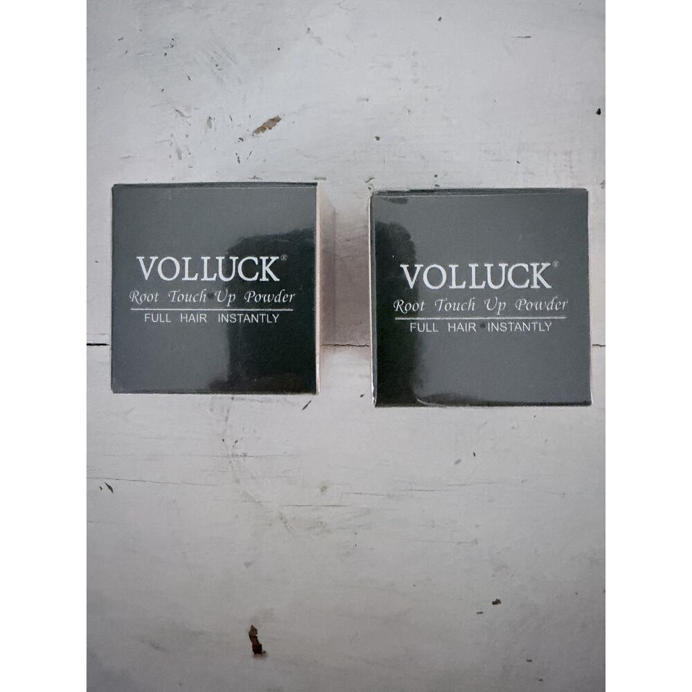 Volluck Root Touch Up Powder Light Brown 2 Pack Temporary Hair Color New